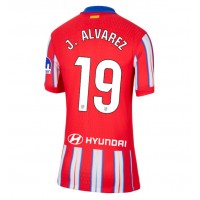 Camisa de Futebol Atletico Madrid Julian Alvarez #19 Equipamento Principal Mulheres 2024-25 Manga Curta